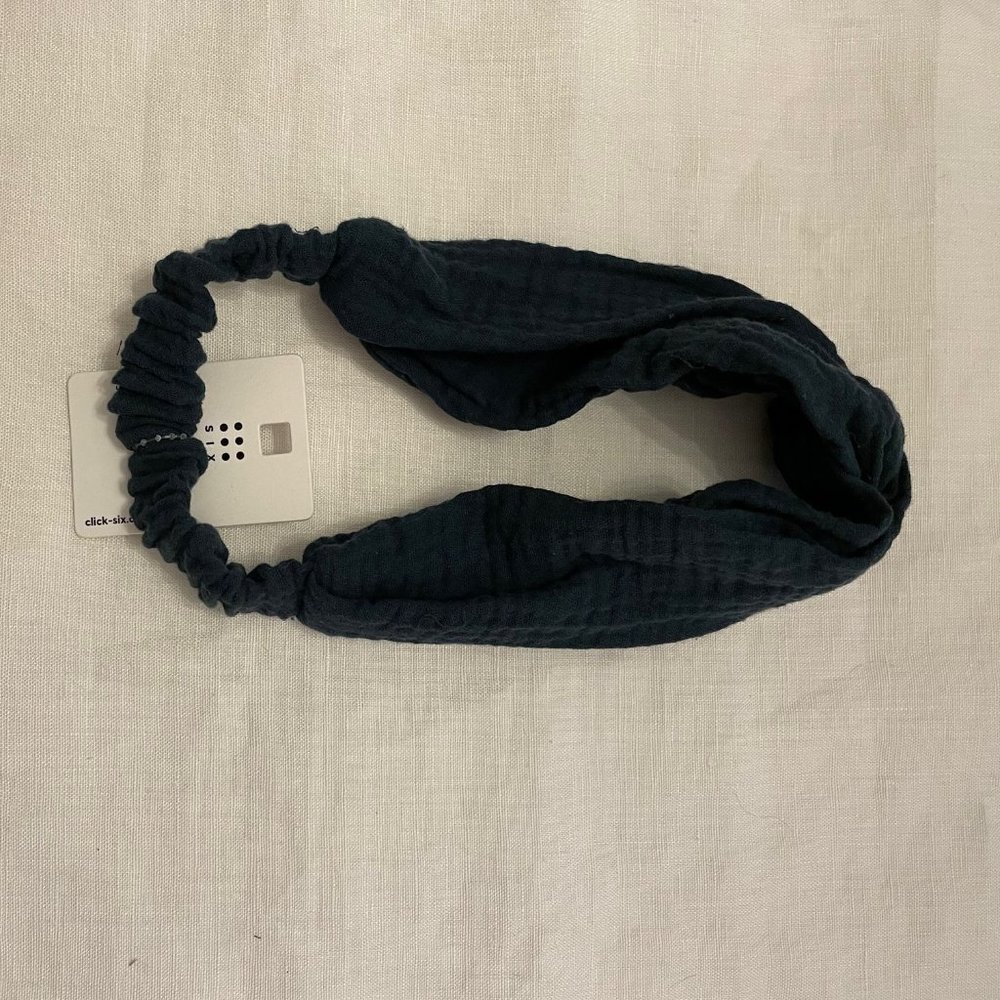 SIX brand dark green women's headband